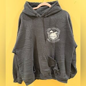 Black Graphic Hoodie